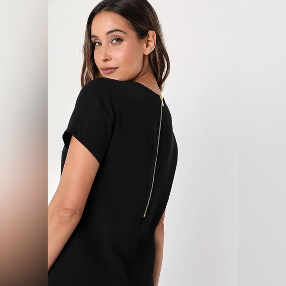 Lulus Black Shift Dress - Picture 3 of 5